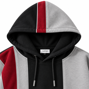 Sweat-shirt à capuche unisexe avec poche avant imprimée avec logo personnalisé, 100% coton French Terry, coupe ample, vêtements décontractés d'hiver, 370g - Product Image 3