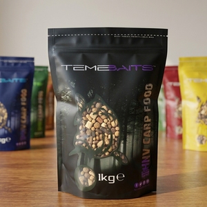 Sachet Doypack Personnalisé pour Appâts à Carpes avec Fenêtre, Impression Numérique, Format Voyage, Léger, Durable, en Mylar - Product Image 1