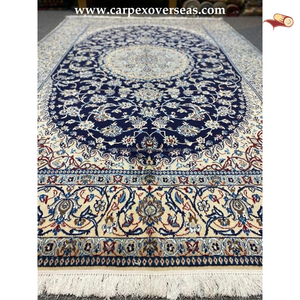 Juego de alfombras y alfombras de lana persa hechas a mano acolchadas y resistentes a las manchas para la decoración de la sala de estar del hogar - Product Image 4