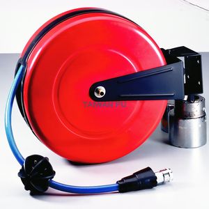 Carrete de Manguera de Aire Retráctil Automático TPUCO, Plástico PP, Estándar JIS, Diámetro de 1/4'' para Talleres de Reparación de Motocicletas - Product Image 3