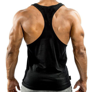 Men's Cotton Racerback <b>Stringer</b> Tank Top Gym Bodybuilding Muscle <b>Vest</b> Wholesale OEM Custom Logo Multi-Color Low MOQ - Product Image 3