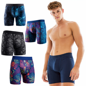 กางเกงรัดรูปซับลิเมชั่นสำหรับผู้ชาย ผ้ายืด/ไนลอน โพลีเอสเตอร์ 100% ชุดชั้นในกีฬาสำหรับผู้ชาย ชุดออกกำลังกายซับลิเมชั่น - Product Image 1