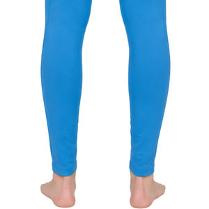 Leggings de equitación azules para mujer, pantalones de montar a caballo de cintura alta, elásticos, con agarre de silicona y diseño con bolsillos. - Product Image 3