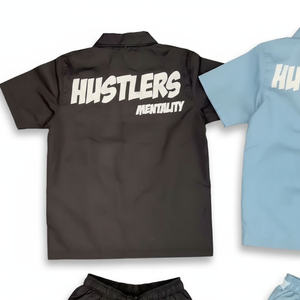 Custom printed Logo Summer Windbreaker Jacket and Shorts Set for Men Nylon <b>Polyester</b> Two Piece Streetwear <b>Tracksuit</b> - Product Image 5