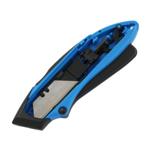 Hekeen Auto Repair Tools Safety <b>Knife</b> Retractable Squeeze Aluminum OEM Customizable <b>Industrial</b> DIY Box Cutter Quick-Change - Product Image 4