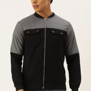 Blouson bomber à col montant, respirant, coupe-vent, imperméable, de haute qualité, avec sublimation intégrale, taille plus 4XL, poche en toile - Product Image 1