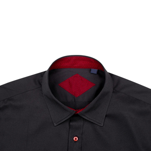 Chemise habillée en coton doux à carreaux à manches longues pour homme, idéale pour l'extérieur - Product Image 5