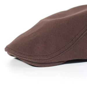 Black Cotton Ivy Hat Unisex Adjustable Fit <b>Plain</b> Style Casual Wear Spring Autumn Adult Ivy <b>Caps</b> Customization Available Ivy Hats - Product Image 3