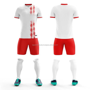 Conjunto de Uniforme de Fútbol Personalizado de Alta Calidad para Hombre y Mujer, Uniforme de Fútbol al por Mayor con Características Personalizables, Ropa Deportiva Corta 100% Poliéster - Product Image 4