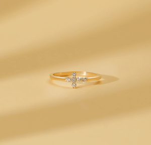Vintage 14KT Gold Lab Grown Diamond <b>Ring</b> Filled Diamonds IGI Certified Antique Wedding Jewelry Gift for Women Classic Premium - Product Image 5