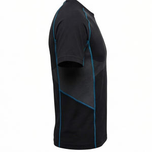 Camisetas Deportivas de Punto con Logotipo Personalizado, Camisetas Deportivas de Manga Corta para Hombre, Transpirables, de Secado Rápido, con Elasticidad en Cuatro Direcciones, Ropa de Yoga y Fitness - Product Image 4