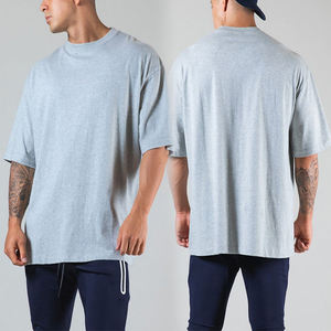 เสื้อยืดโอเวอร์ไซส์ผู้ชายสั่งทำขายส่ง ผ้าถักไซส์ใหญ่พิเศษ สำหรับเล่นกีฬาและสวมใส่ลำลอง ออกแบบลายพิมพ์ซิลค์สกรีน - Product Image 6