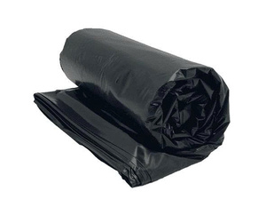 Sacs poubelles noirs en rouleau avec fermeture éclair, résistants à l'humidité, jetables, en LDPE, sacs autoportants pour usage domestique, robustes et durables, conformes aux normes d'exportation - Product Image 4