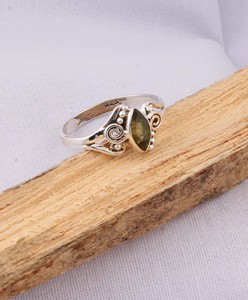 Natural Amethyst Bezel Setting Five Stone Classic Women's 925 Sterling Silver Wedding Engagement <b>Ring</b> - Product Image 3