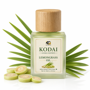 Aceite Esencial de Limoncillo de Tamil Nadu 100% Puro y Natural de Primera Calidad, Destilado al Vapor, para Aromaterapia y Cuidado Facial, Kodai Global Export - Product Image 1