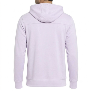 Sweat-shirt à capuche personnalisé en molleton PC 300 GSM, violet lavande, vierge, épais, pour homme, hiver, décontracté, uni, vente en gros - Product Image 2