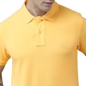 Camiseta Polo Bordada Personalizada con Logotipo para Hombre, Ropa Formal e Informal, Camiseta Polo Bordada Premium para Hombre OEM - Product Image 3