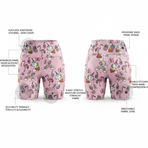 Pantalones Cortos Deportivos de Alta Calidad para Todas las Temporadas, Cómodos, con Diseño Personalizado, Impresión a Medida, Modernos y de Gran Soporte para Entrenamiento - Product Image 2