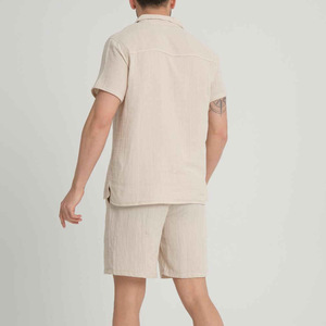 Conjunto de Camiseta y Pantalones Cortos de Playa de Algodón, Atuendo Moderno con Estampado, Nueva Llegada, Camiseta de Alta Calidad - Product Image 4