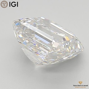 Diamante Cultivado en Laboratorio CVD con Corte Asscher de 1.00 Quilates, Color F, Claridad VS1, con Certificado IGI, Ideal para Joyería Impresionante - Product Image 4