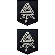 Parches Triangulares de Tela No Tejida con Corte Láser, Personalizados al por Mayor, para Ropa, con Letras Coloridas - Product Image 6