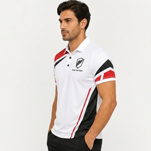 Nouveauté 2026 : Polos de golf rayés à manches courtes, anti-plis, personnalisables avec logo, pour entreprises – Qualité supérieure, vente chaude - Product Image 6