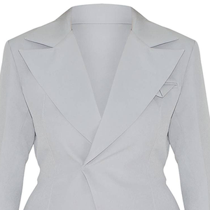 Nouvel ensemble 2 pièces décontracté pour femme : blazer et leggings couleur bonbon, mode estivale, vêtements personnalisés OEM ODM, vente en gros 2026 - Product Image 3