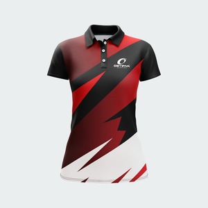 Servicio OEM, Camiseta Polo para Mujer, Tejido de Punto, Transpirable, Ropa Casual, Camiseta Polo de Manga Corta de Alta Calidad, Precio Económico - Product Image 2