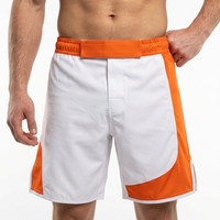 Shorts MMA unisexes pour adultes, coupe confortable, meilleur prix, design personnalisé, écologiques, 100% polyester, légers, séchage rapide à l'avant