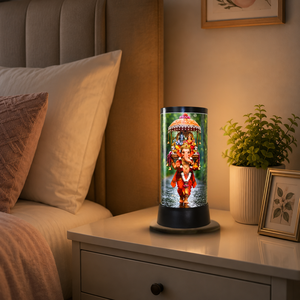 Lord Ganesha Divine LED Table Lamp Spiritual Decorative <b>Night</b> <b>Light</b> Warm Glow Bedside Lamp Home Temple Meditation Gift - Product Image 2