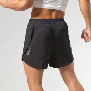 Shorts de course pour hommes personnalisés, style vintage, séchage rapide, respirants, anti-UV, taille élastique, fabrication OEM Pakistan, export - Product Image 5