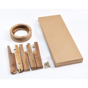 Support pour plantes en bois de manguier en gros |   Support de jardinière réglable en hauteur Inde - Product Image 6