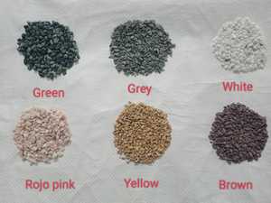 Vente chaude Galets de marbre ronds pour revêtement de sol pour jardins Pierre naturelle durable avec résine époxy PU utilisée - Product Image 3