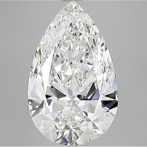 Diamant de laboratoire cultivé en forme de poire certifié IGI, 10,06 carats, qualité VVS2, diamant non monté - Product Image 1