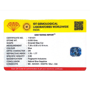 Natural Blue Sapphire 3.15 Carat Certified Loose Gemstone Wholesale Lot - Product Image 4