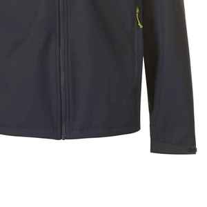Wholesale Price Custom Outdoor Mountain Waterproof Breathable <b>Men's</b> Softshell <b>Jackets</b> Black Turn-down Collar Polyester Filled - Product Image 6