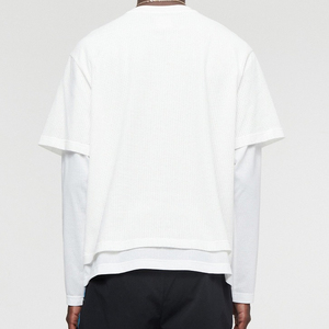 T-shirts Double Couche Confortables et Fiables à Manches Longues, Style Streetwear, Grandes Tailles, Faible MOQ - Product Image 6