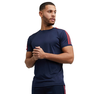 18 couleurs différentes de t-shirts de compression en spandex/polyester, vente en gros, t-shirt noir respirant, fabriqué au Pakistan - Product Image 1