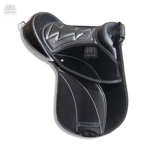 Silla inglesa sintética ligera de colores personalizada, accesorio ecuestre al por mayor Para Caballo de doma - Product Image 2