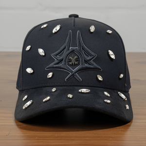 Casquette de baseball pour homme Birlag Sports, OEM, incurvée, large, 100 % coton, broderie 3D, logo dragon, 5 panneaux, boucle en métal - Product Image 1