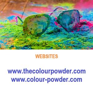 Poudre de couleur biodégradable, sans danger, non toxique, douce pour la peau, testée en laboratoire, pour une utilisation en extérieur lors de Thanksgiving, avec des couleurs personnalisées - Product Image 2