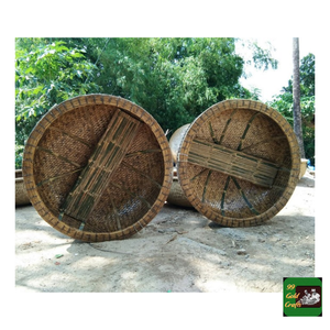 Bote de Remo Redondo de Bambú, Ligero y Hecho a Mano, para Recorridos en Resorts y Actividades Acuáticas, Hecho en Vietnam - Product Image 2