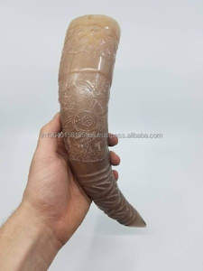 SH แตรดื่มวัวธรรมชาติขัดเงาของตกแต่งทางศาสนาสำหรับสัตว์คริสต์มาส - Product Image 2