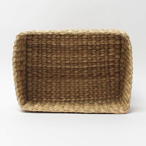 Factory Price <b>Small</b> Wooden Chip Picnic <b>Basket</b> Wedding Candy Empty Gift <b>Basket</b> with Handle Top Trending Design Home Decorations - Product Image 5