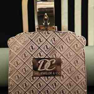 Colgante Unisex de Acero Inoxidable BIG NELLY Hip Hop con Incrustaciones de Moissanita, Joyería Exclusiva de 161CT para Cualquier Ocasión - Product Image 5