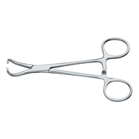 Pince à serviettes chirurgicales réutilisable en acier inoxydable, instrument manuel pour clinique, chirurgie générale et agrafeuse cutanée