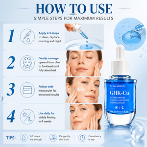 เซรั่มบำรุงผิวหน้าสูตรเข้มข้น GHK-Cu คอปเปอร์ เปปไทด์ คอมเพล็กซ์ - ช่วยลดเลือนริ้วรอย ยกกระชับ และเติมความชุ่มชื้น สำหรับผิวหน้า วีแกน 30 มล. - Product Image 5
