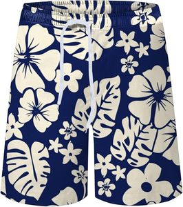Short de bain pour homme tendance et très vendu, imprimé Hawaï été 2026, décontracté, ample, séchage rapide, style boardshort - Product Image 3