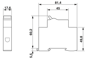 Interruptor Automático en Miniatura TMC 71C 15A - 1019983 Phoenix - Product Image 2