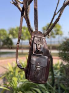 กระเป๋าหนังแท้ดีไซน์เฉพาะตัว กระเป๋าสะพายไหล่สุดเก๋ ทันสมัย เหมาะสำหรับการเดินทาง  กระเป๋าถือขนสัตว์อย่างดี  ใช้งานง่าย พร้อมสายคาดเอว - Product Image 5